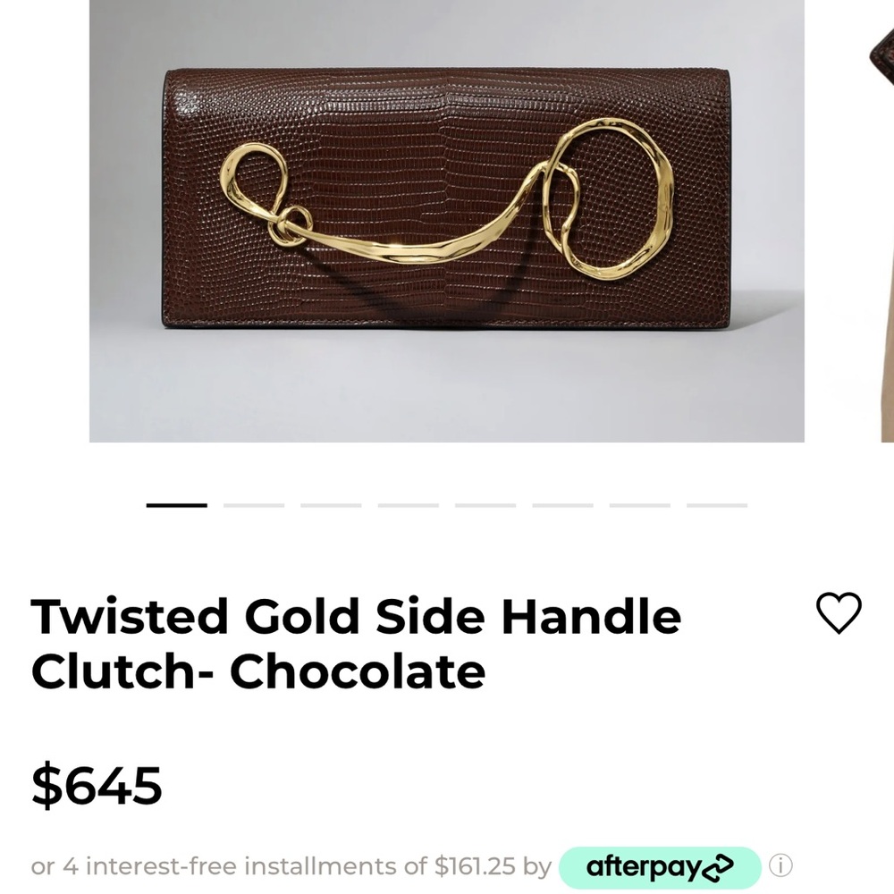 Alexis Bittar clutch purse